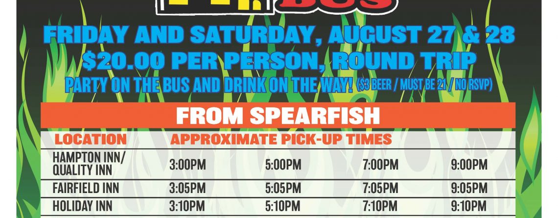 KOOL DEADWOOD NIGHTS UP NEXT – Da Bus / Sturgis Transit